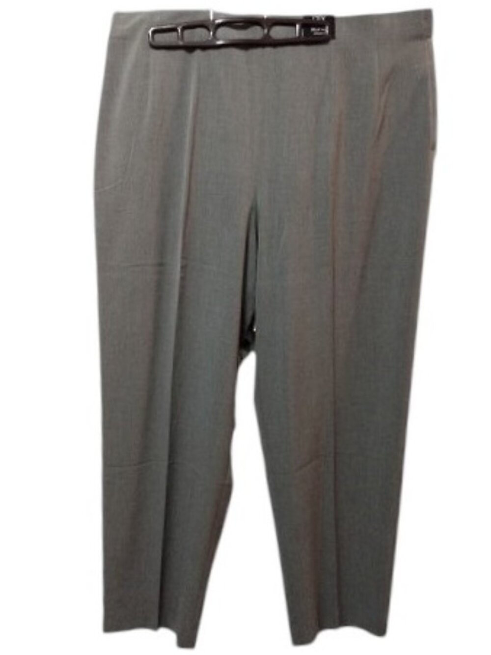 Avenue Gray Tailored Stretch Slacks Size 20 Average